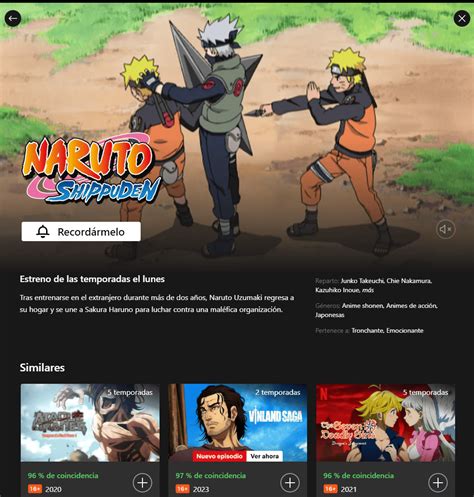 naruto shippuden netflix.